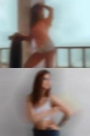 Skinny swinger pussy kissing